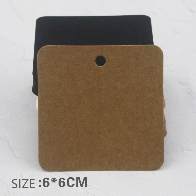 Kraft Soap Label - Etiquetas cuadradas de papel Kraft de