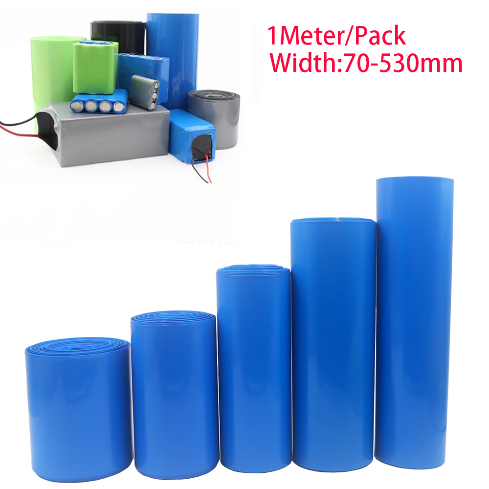 Shrink Wrap Pvc - 1 metro de PVC de 18650