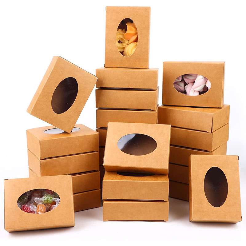 Kraft Soap Label - Mini caja de papel Kraft con
