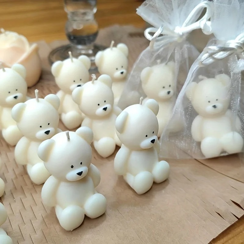 Soap Making Additives - Molde de oso de silicona para