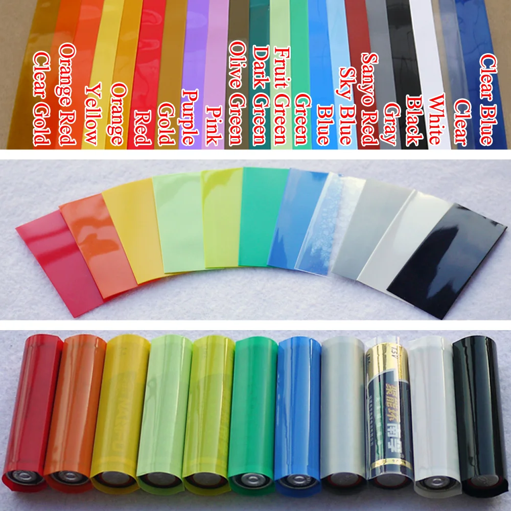 Shrink Wrap Pvc - 25 ~ 500 Uds AA /