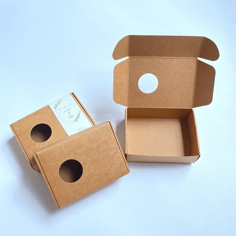 Kraft Soap Label - Caja Kraft de 50 Uds con