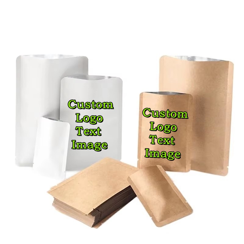 Kraft Soap Label - 200 Uds. Bolsa superior abierta de