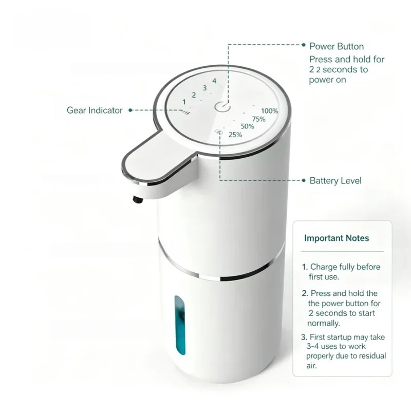 Dispensador automático de jabó - Soap Making Machine At Home reseña y precio