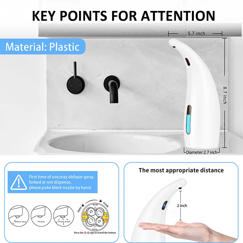 Dispensador de jabón con detec - Soap Making Machine At Home reseña y precio