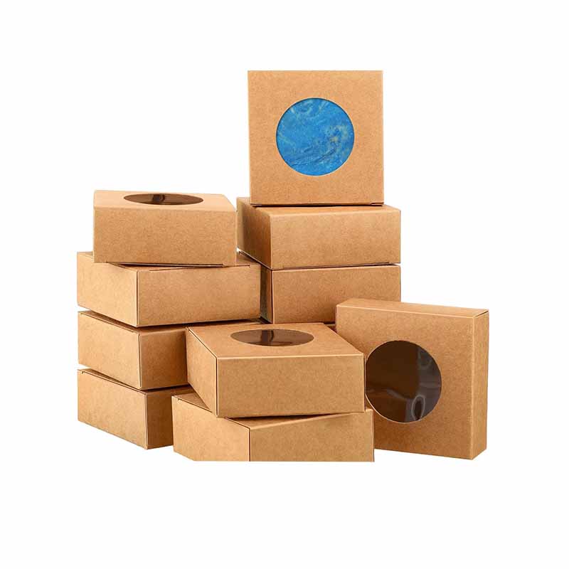 Caja de regalo de papel Kraft  - Kraft Soap Label reseña y precio