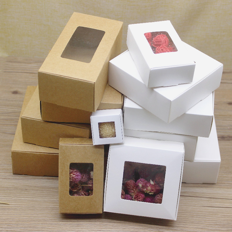 10 cajas cuadradas de embalaje - Kraft Soap Label reseña y precio