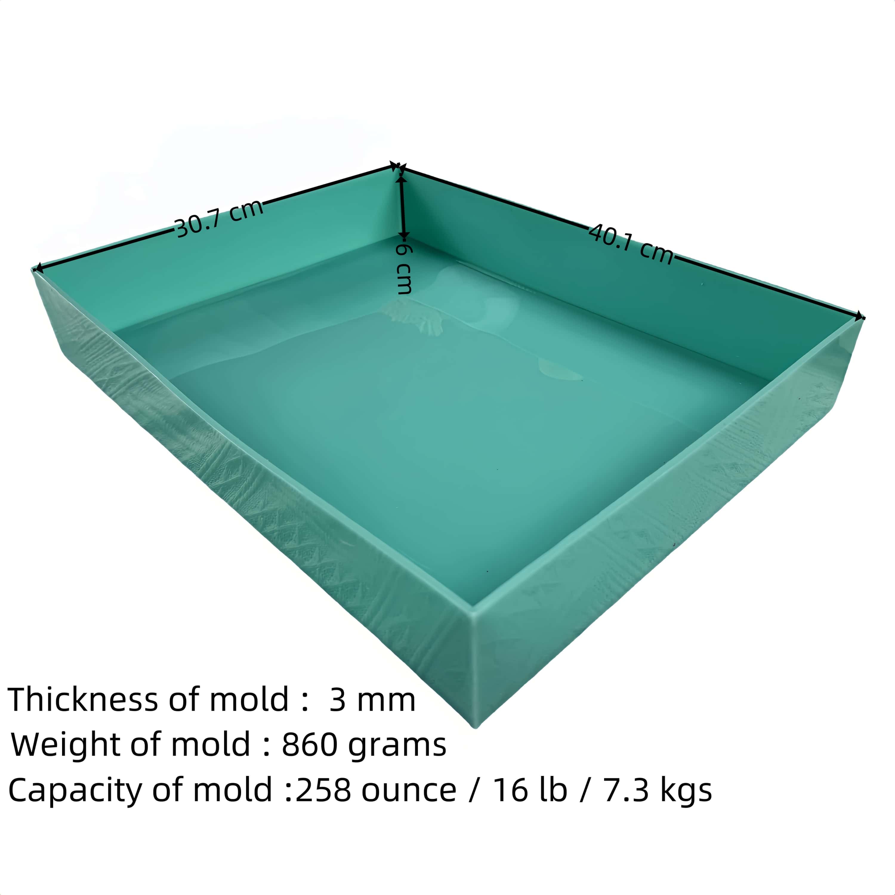 Molde de losa de silicona de 2 - Soap Making Home reseña y precio