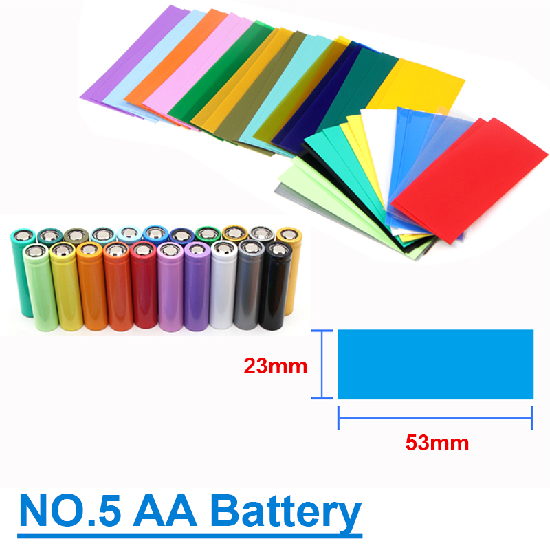 25 ~ 500 Uds AA / AAA/18650/21 - Shrink Wrap Pvc reseña y precio