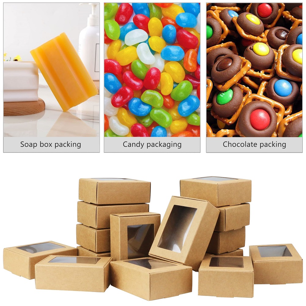 Paquete de 50 Cajas de Papel K - Kraft Soap Label reseña y precio