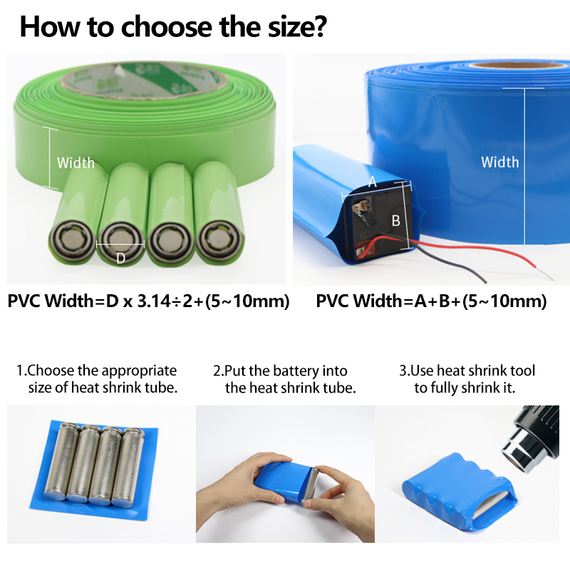 Películas retráctiles de bater - Shrink Wrap Pvc reseña y precio