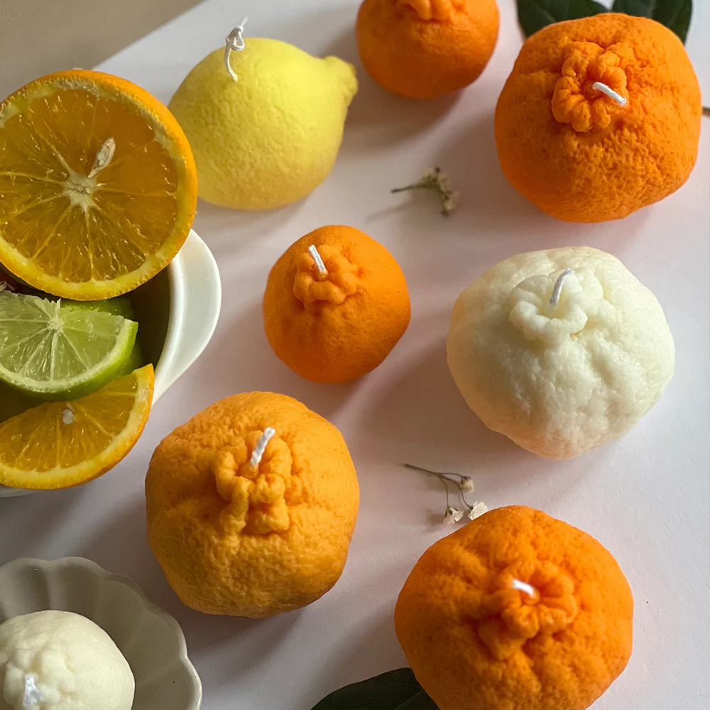 Molde de vela de fruta naranja - Soap Making Additives reseña y precio
